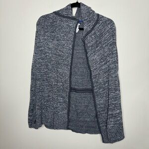 LuLuLemon Peace of Mind Heathered Dark Slate/ Silver Spoon Wrap - size 4